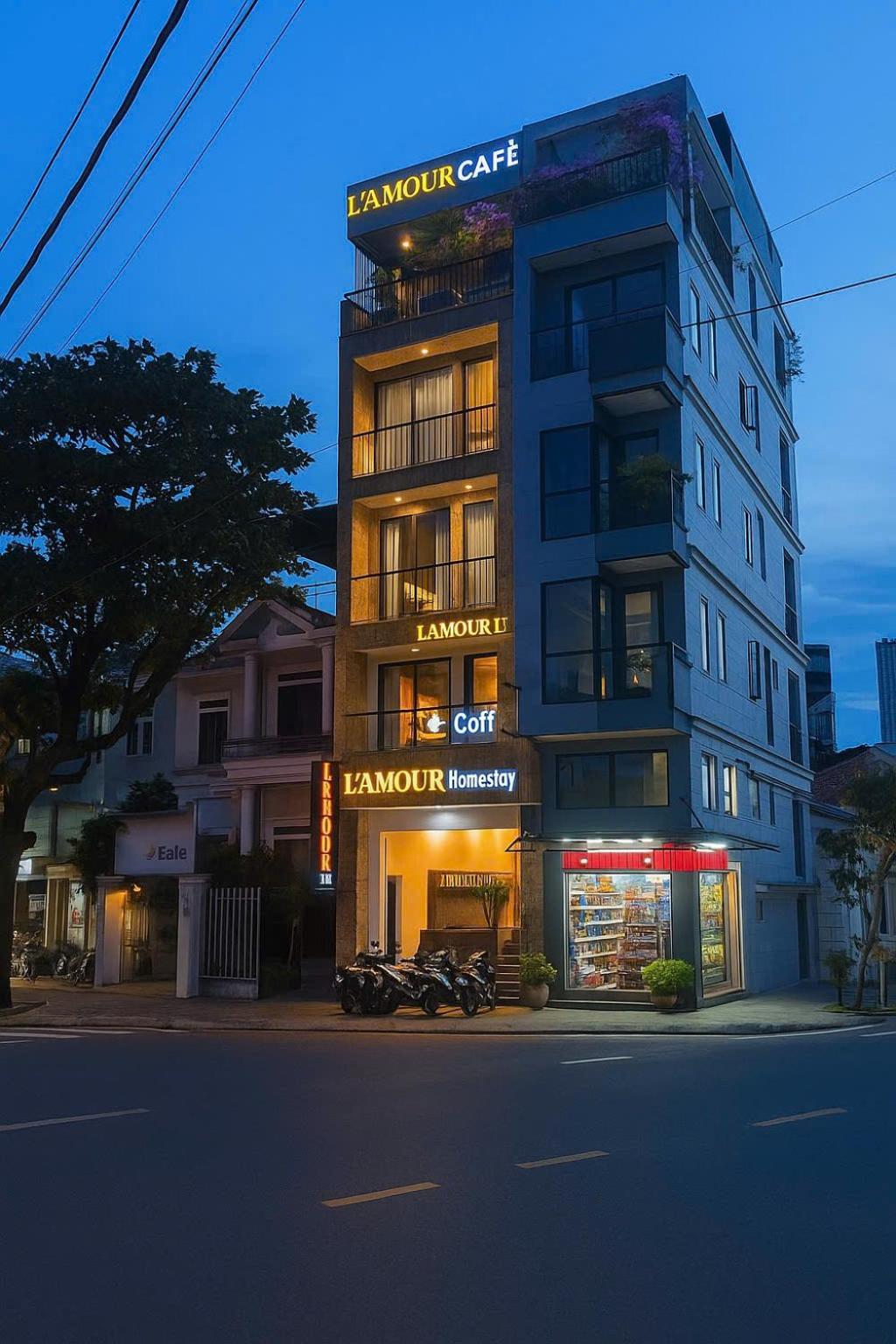 Lamour Homestay Thon Kim Long Bagian luar foto
